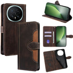 For Honor Magic8 5G Case Leather Wallet Phone Cover with Straw Hat Magnetic Clasp