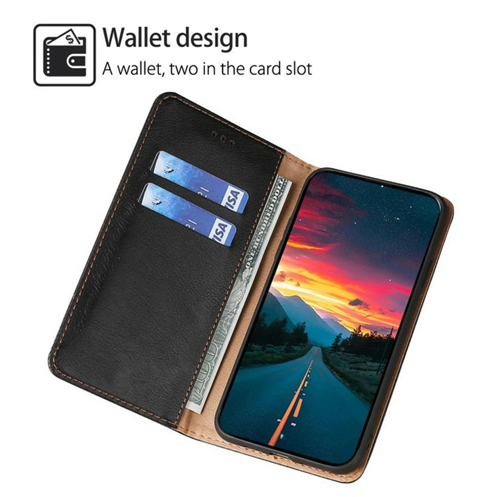 For Honor Magic8 Pro 5G Case Wallet PU Leather Magnetic Auto-Absorbed Phone Cover