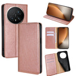 For Honor Magic8 Pro 5G Case Wallet PU Leather Magnetic Auto-Absorbed Phone Cover