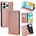 For Honor X5c 4G Case Wallet PU Leather Magnetic Auto-Absorbed Phone Cover