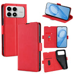 For Xiaomi Poco F8 Pro 5G / Redmi K90 5G Case Card Holder PU Leather Phone Cover