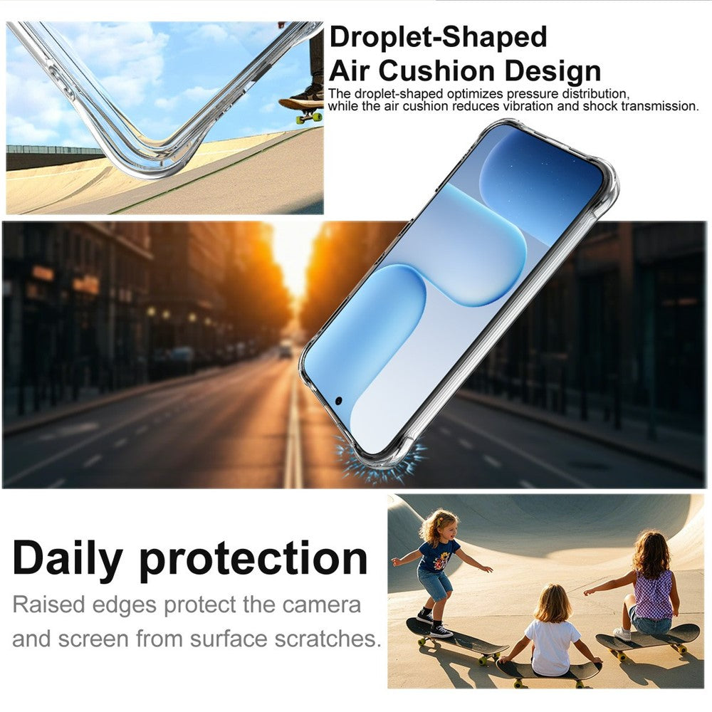 IMAK For Honor 500 5G / 500 Pro 5G cover TPU Telefoncover Airbag Stødabsorberende Beskyttelse