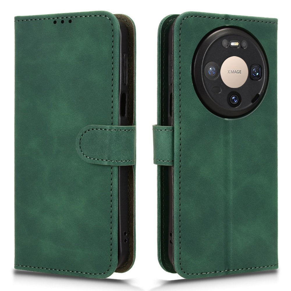 For Huawei Mate 80  /  Mate 80 Pro Leather Case Skin Feel Anti Drop Wallet Stand Flip Phone Cover