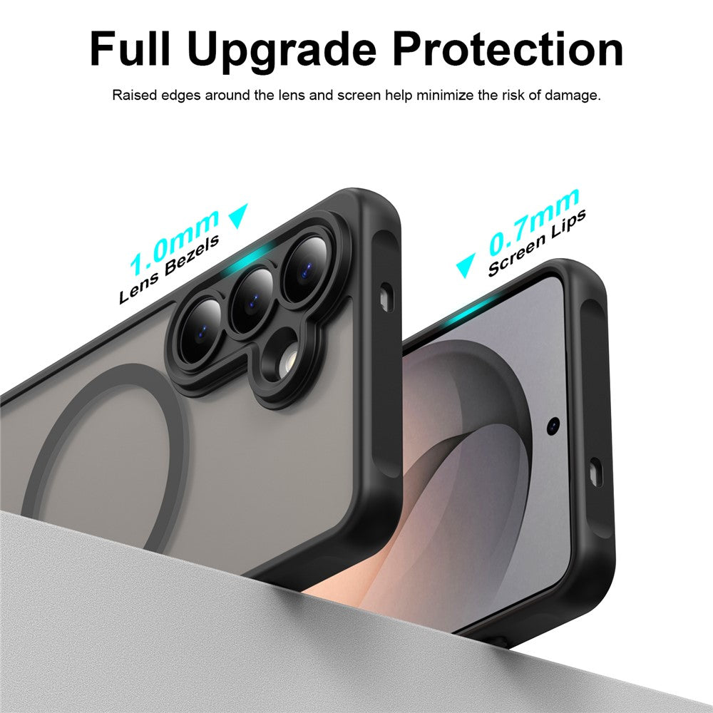 Samsung Galaxy S26 / S26 Pro Magnetiskt skal Anti-fall PC + TPU Mobilskal