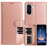 OnePlus Nord CE5 5G Plånboksfodral med stativ, PU-läder, fällbart fodral med 8 kortplatser