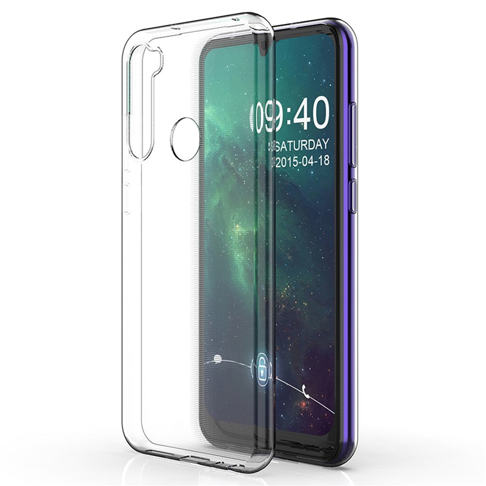For Xiaomi Redmi Note 8T Transparent Ultra Slim Phone Case Anti-Scratch TPU Back Cover Protector