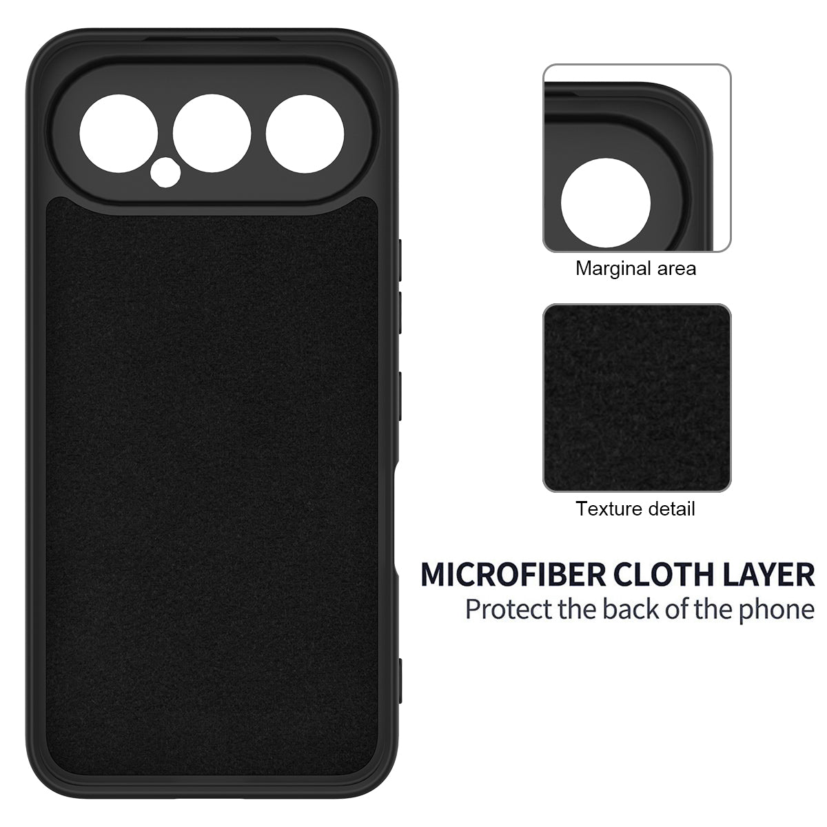 For Honor 500 Pro 5G / Honor 500 5G Liquid Silicone Case Phone Back Cover with Hand Strap