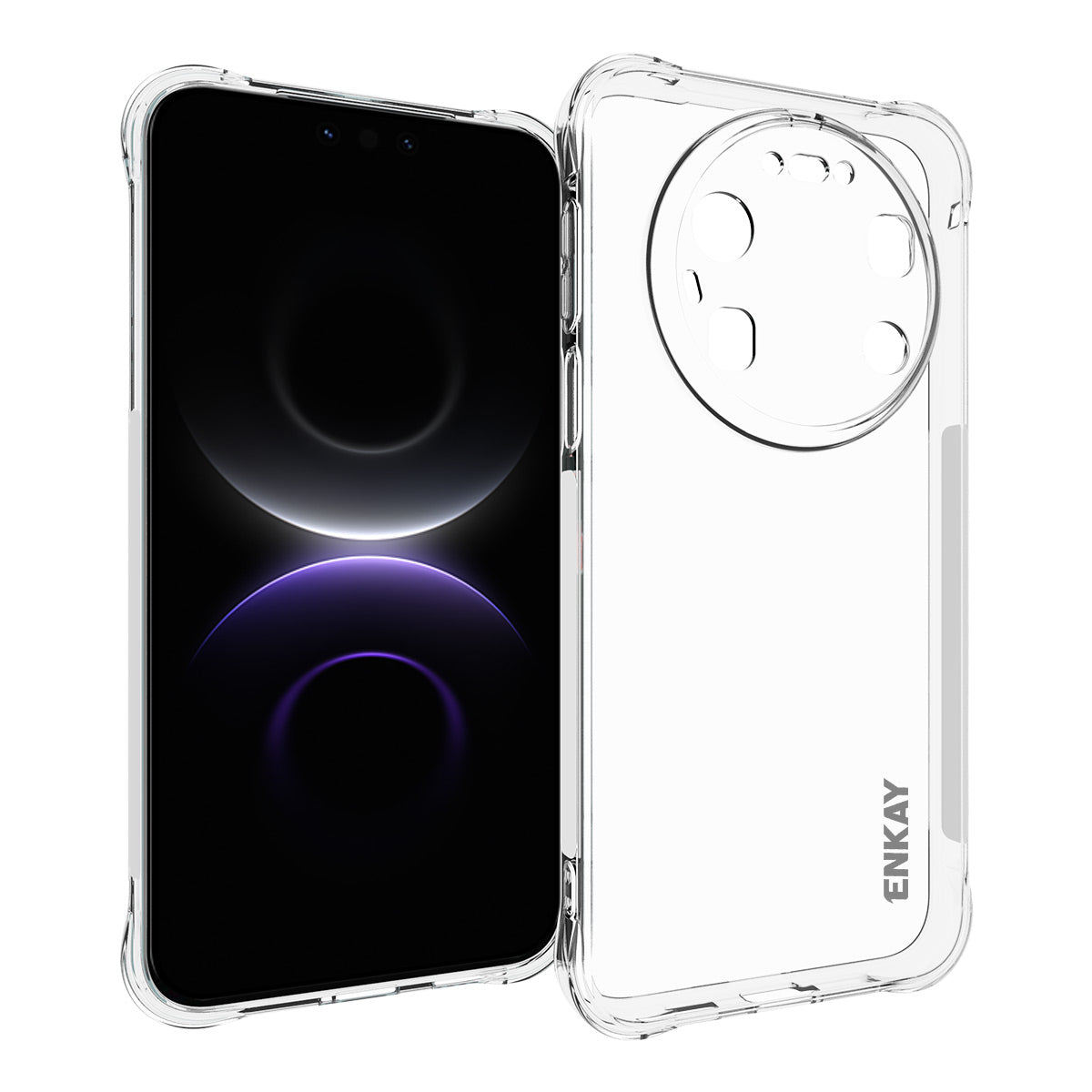 ENKAY HAT PRINCE For Huawei Mate 80 Pro Max Clear Phone Case   Shockproof Anti-slip TPU Cover