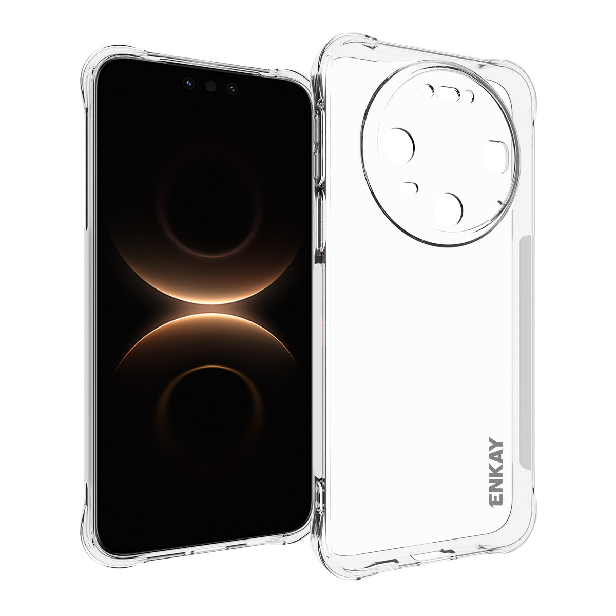 ENKAY HAT PRINCE För Huawei Mate 80 Pro / Huawei Mate 80 Genomskinligt mobilskal Stötsäkert Halkfritt TPU-Skal