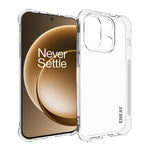 ENKAY HAT PRINCE-gennemsigtigt etui til OnePlus 15 5G, stødsikkert og skridsikkert TPU-etui