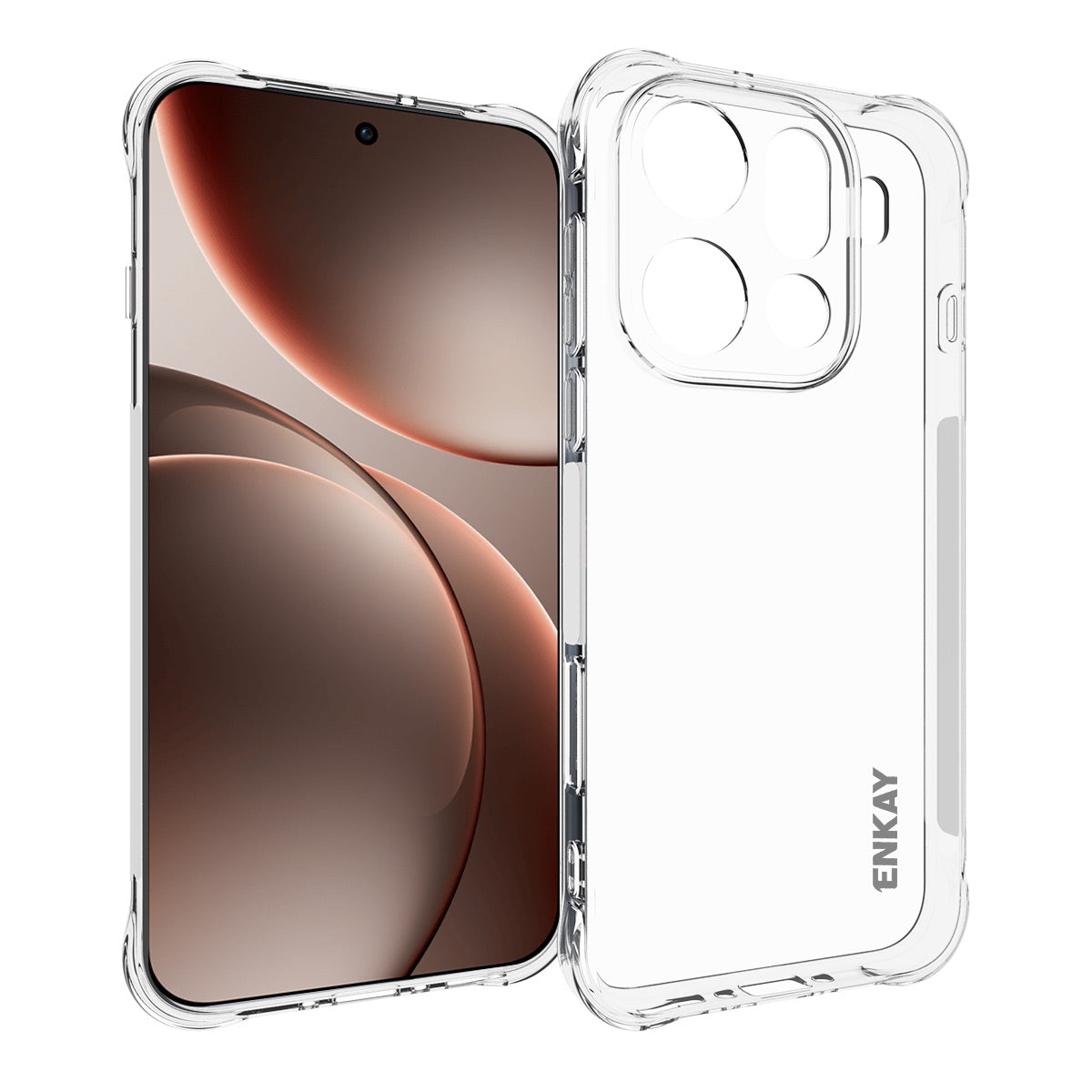 ENKAY HAT PRINCE For Oppo Find X9 Pro 5G Clear Phone Case   Shockproof Anti-slip TPU Cover
