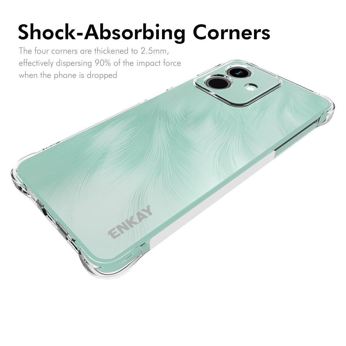 ENKAY HAT PRINCE For Honor Play10 4G Clear Phone Case Shockproof Anti-slip TPU Cover