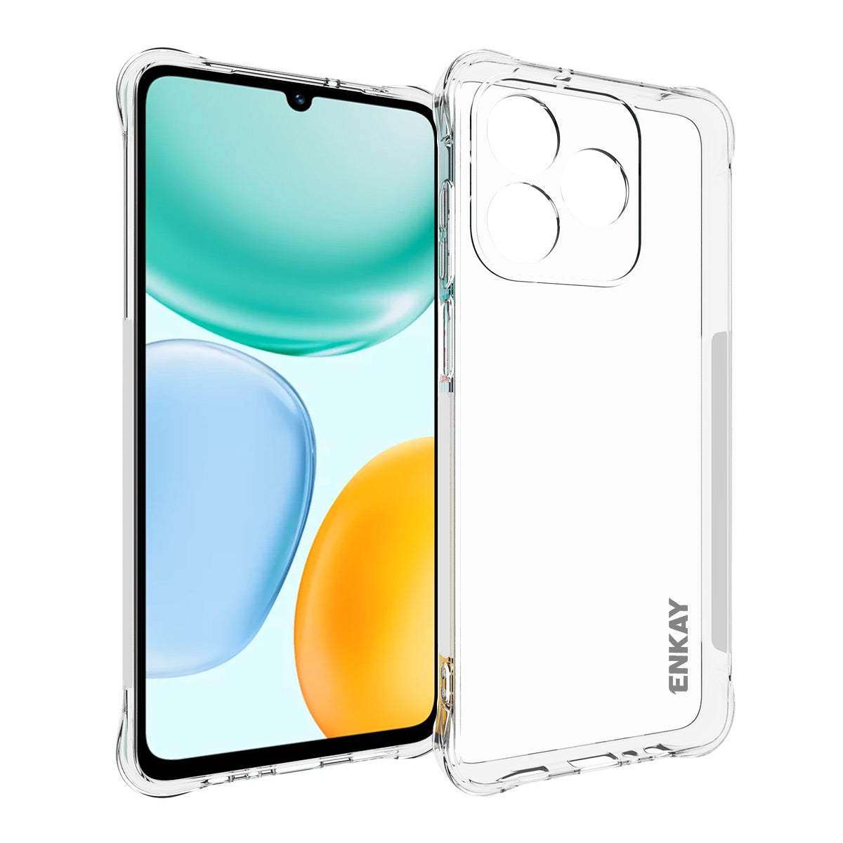 ENKAY HAT PRINCE til Honor X5c Plus 4G / Honor Play10A 4G / Honor X5c 4G Klart Telefoncover Stødsikkert Anti-skrid TPU Cover