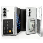 For Samsung Galaxy Z TriFold 5G Case Card Slot Stand Hard PC Phone Cover