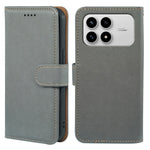 Phone Case For Xiaomi Redmi K90 5G  /  Poco F8 Pro 5G RFID Blocking Wallet Litchi Texture Leather Phone Cover Magnetic Clasp