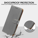 Phone Case For Xiaomi Redmi K90 5G  /  Poco F8 Pro 5G RFID Blocking Wallet Litchi Texture Leather Phone Cover Magnetic Clasp