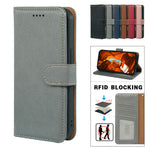 Phone Case For Xiaomi Redmi K90 5G  /  Poco F8 Pro 5G RFID Blocking Wallet Litchi Texture Leather Phone Cover Magnetic Clasp