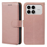 Phone Case For Xiaomi Redmi K90 5G  /  Poco F8 Pro 5G RFID Blocking Wallet Litchi Texture Leather Phone Cover Magnetic Clasp