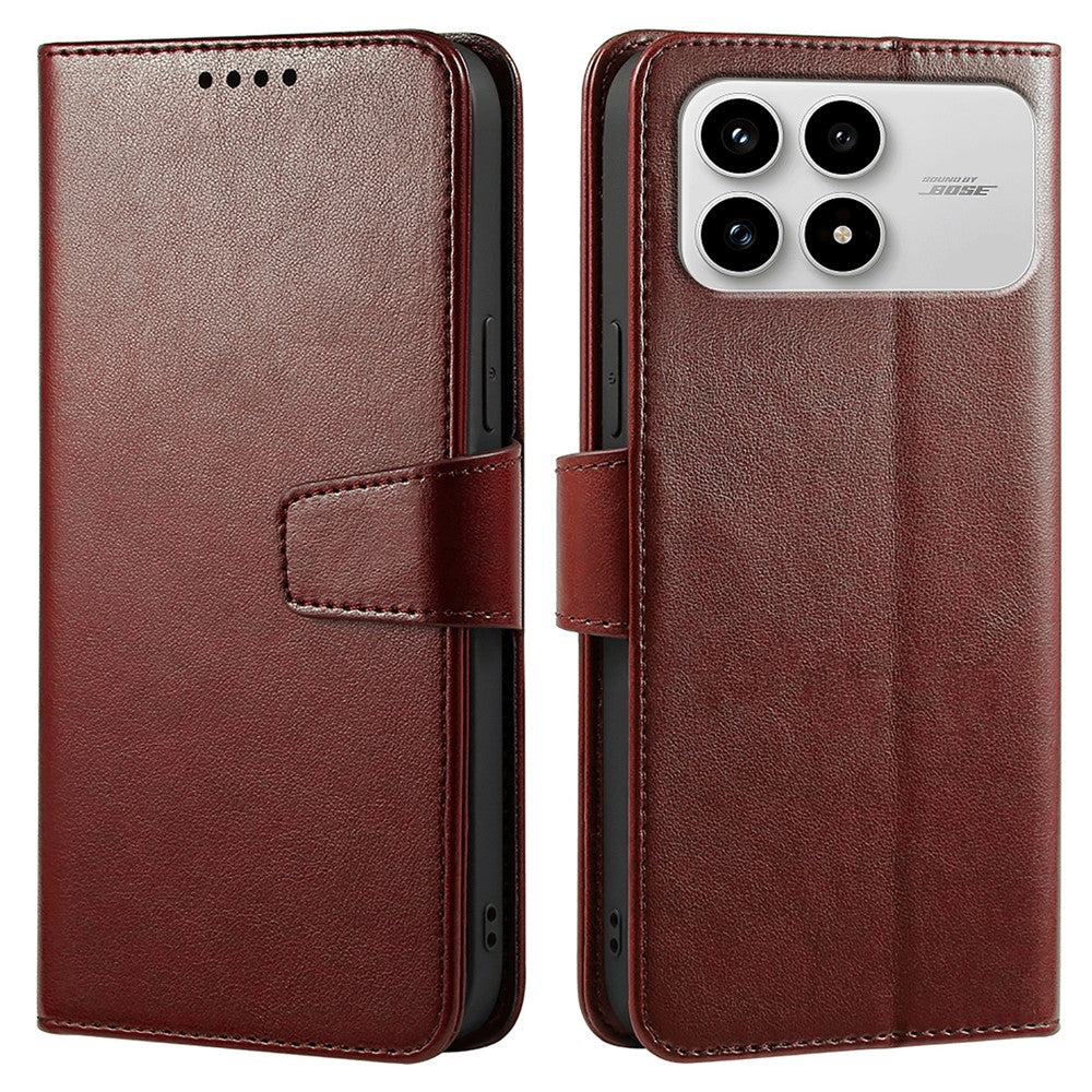 For Xiaomi Poco F8 Pro 5G / Redmi K90 5G Case Stand Card Holder Wallet Leather Phone Cover