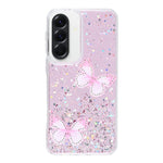 Til Samsung Galaxy A57 5G Etui Epoxy PVC Sommerfugl TPU Æstetisk Telefoncover