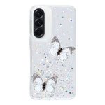 Til Samsung Galaxy A57 5G Etui Epoxy PVC Sommerfugl TPU Æstetisk Telefoncover