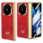 For Huawei Mate X7 Case Horse Pattern Hinge Protection Hard PC Phone Cover with Front Screen Protector
