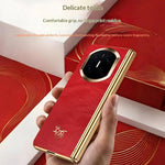 For Huawei Mate X7 Case Horse Pattern Hinge Protection Hard PC Phone Cover with Front Screen Protector