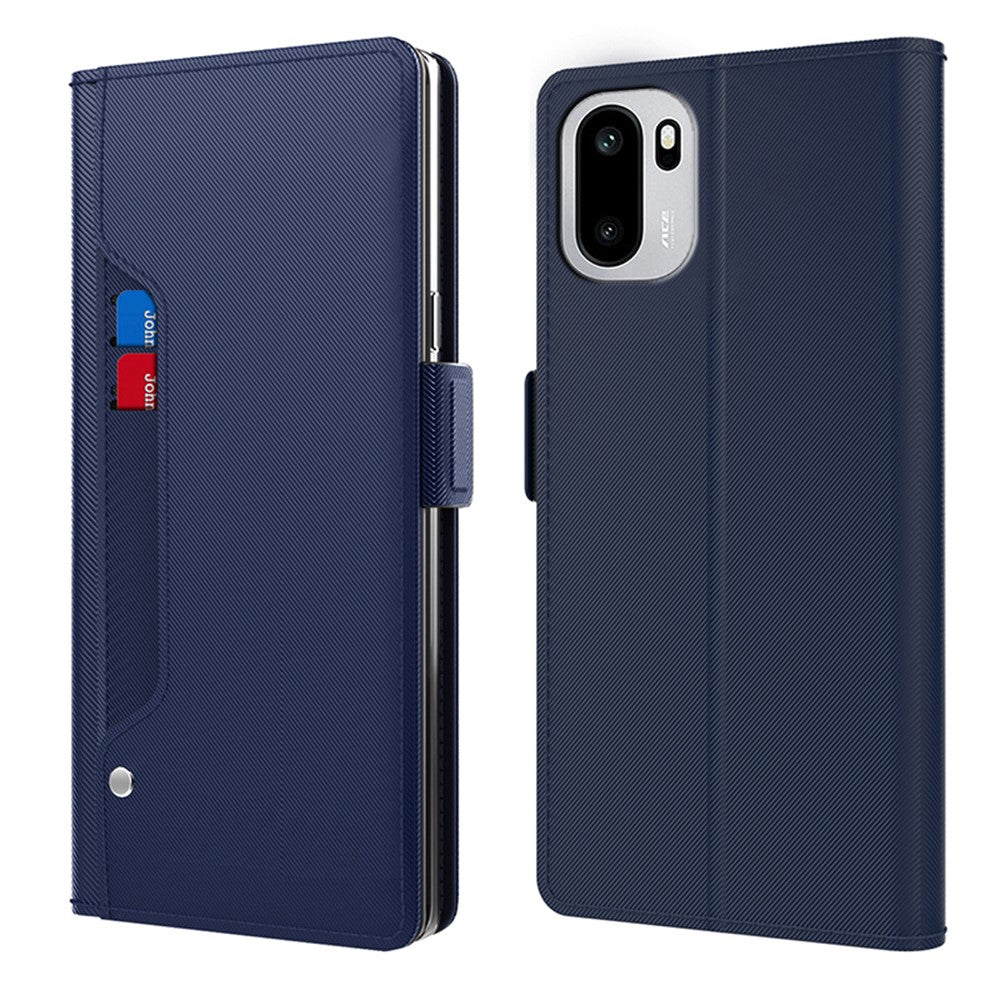 Phone Case For OnePlus 15R 5G / Ace 6T 5G / Ace 6 5G PU+TPU Magnetic Flip Phone Cover with Stand