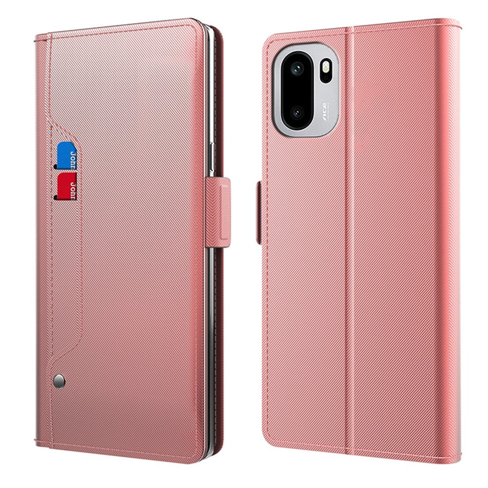 Mobilskal til OnePlus 15R 5G / Ace 6T 5G / Ace 6 5G, magnetisk sammenklappeligt mobilskal i PU+TPU med stativ