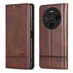AZNS For Huawei Mate 80 / Mate 80 Pro Case Cowhide Texture PU Leather Wallet Phone Cover