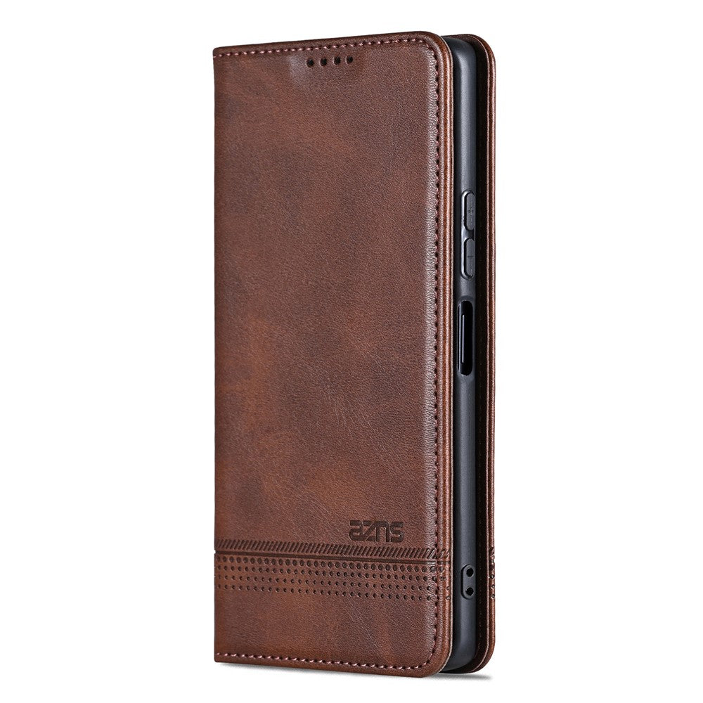 AZNS For Huawei Mate 80 / Mate 80 Pro Case Cowhide Texture PU Leather Wallet Phone Cover