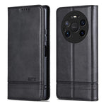 AZNS For Huawei Mate 80 Pro Max Case Cowhide Texture PU Leather Wallet Phone Cover