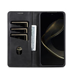 AZNS For Huawei Mate 80 Pro Max Case Cowhide Texture PU Leather Wallet Phone Cover