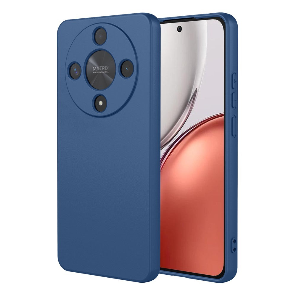 Phone Case For Honor Magic8 Lite 5G  /  X9d 5G  /  X70 5G Liquid Silicone Feel Soft TPU Protective Cover