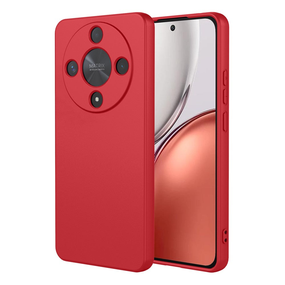 Phone Case For Honor Magic8 Lite 5G  /  X9d 5G  /  X70 5G Liquid Silicone Feel Soft TPU Protective Cover