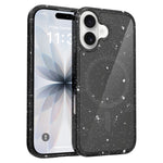 Til iPhone 17 Magnetisk Cover Glitter Design TPU PC PET Stødsikkert Telefoncover