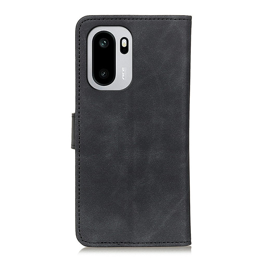 KHAZNEH PU-lædercover til OnePlus Ace 6 5G / Ace 6T 5G / 15R 5G med retro-tekstur