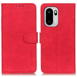 KHAZNEH PU-lædercover til OnePlus Ace 6 5G / Ace 6T 5G / 15R 5G med retro-tekstur