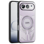 ABEEL For Honor 500 5G Magnetisk Cover i Aluminiumslegering + PC + TPU Hul Varmeafledning Telefoncover