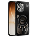 ABEEL För Oppo Reno15 Pro Max 5G (Global) / Reno15 Pro 5G (Kina) Magnetiskt Skal Aluminiumlegering + PC + TPU Ihåligt Värmeavledande mobilskal