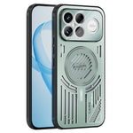 ABEEL For Xiaomi Poco F8 Ultra / Redmi K90 Pro Max 5G Magnetic Case Aluminium Alloy + PC + TPU Hollow Heat Dissipation Phone Cover