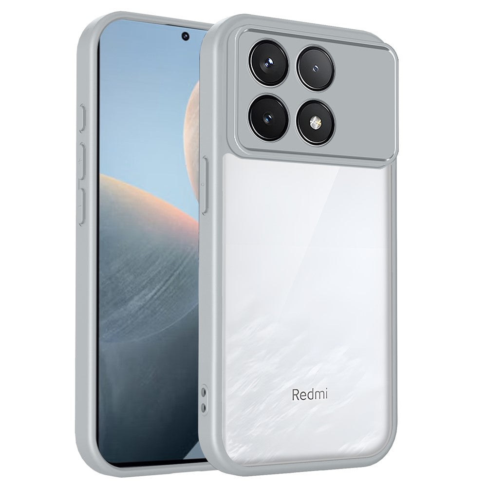 Xiaomi Poco F8 Pro 5G / Redmi K90 5G Skal Matt Skin Touch Klar PC + TPU Stötsäkert mobilskal