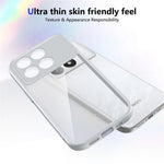 Xiaomi Poco F8 Pro 5G / Redmi K90 5G Skal Matt Skin Touch Klar PC + TPU Stötsäkert mobilskal