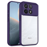 Xiaomi Poco F8 Pro 5G / Redmi K90 5G Skal Matt Skin Touch Klar PC + TPU Stötsäkert mobilskal