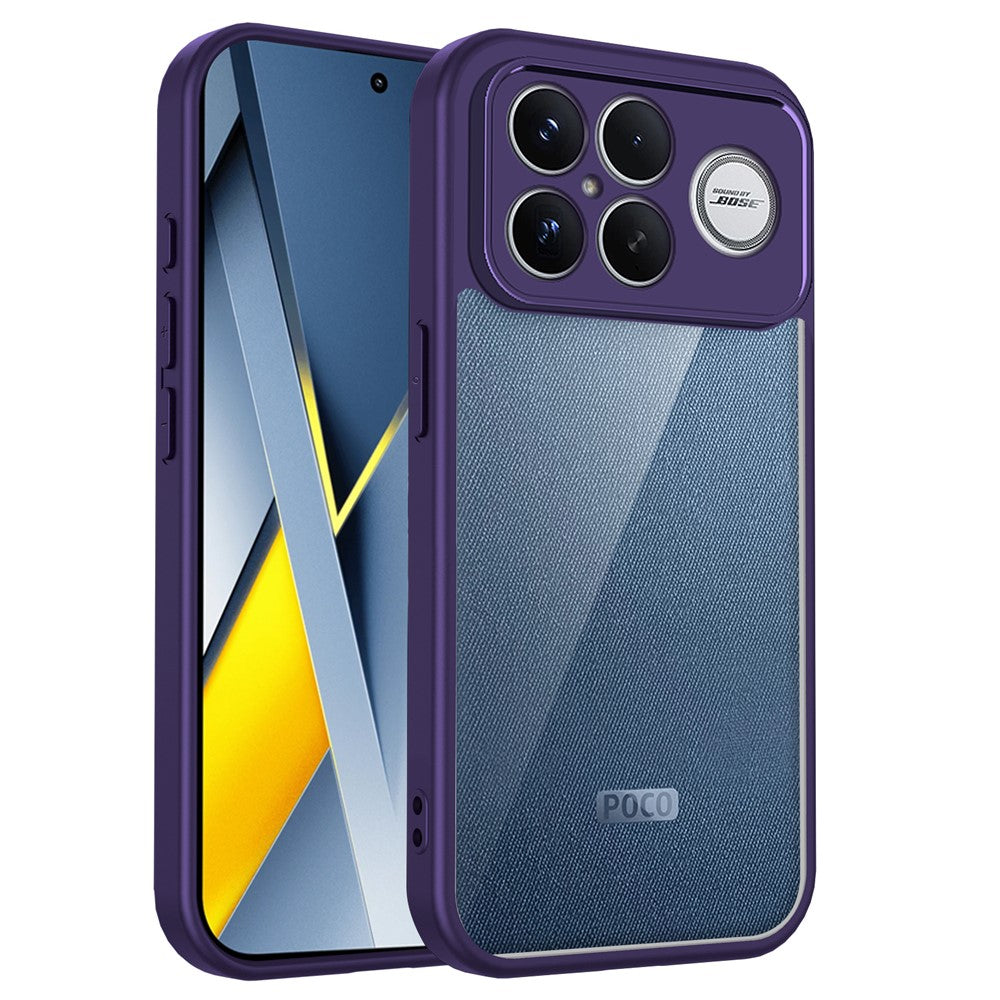 For Xiaomi Poco F8 Ultra / Redmi K90 Pro Max 5G Case Matte Skin Touch Clear PC + TPU Shockproof Phone Back Cover