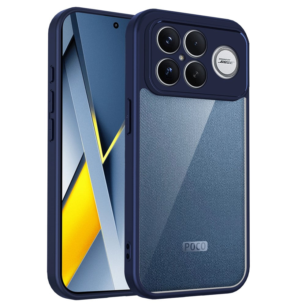 For Xiaomi Poco F8 Ultra / Redmi K90 Pro Max 5G Case Matte Skin Touch Clear PC + TPU Shockproof Phone Back Cover
