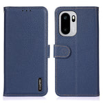 KHAZNEH-skal till OnePlus 15R 5G / Ace 6 5G / Ace 6T 5G - Flipfodral i äkta nötskinn