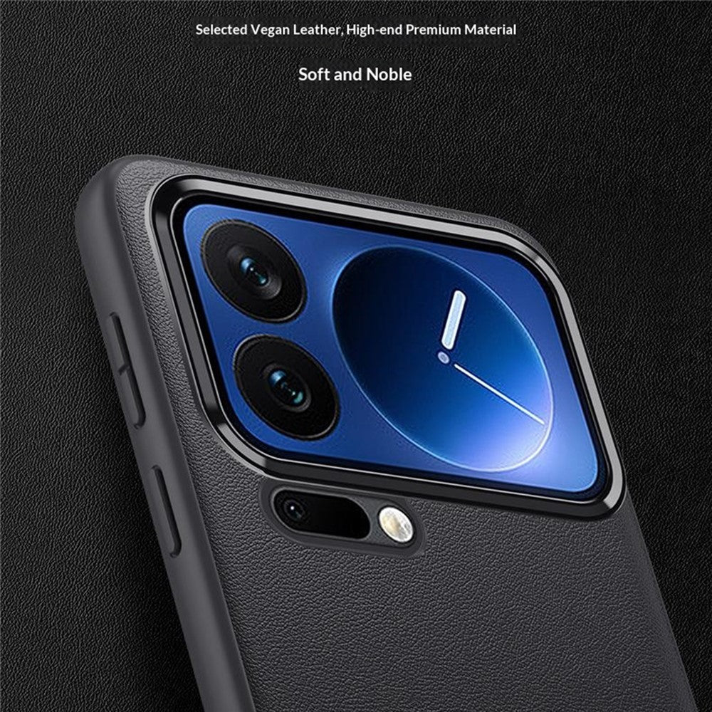 For Xiaomi 17 Pro Max Case Slim TPU+PC+PU Leather Phone Back Cover (2nd Gen)