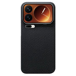 For Xiaomi 17 Pro Magnetic Case Aramid Fiber Phone Cover with Metal Lens Frame