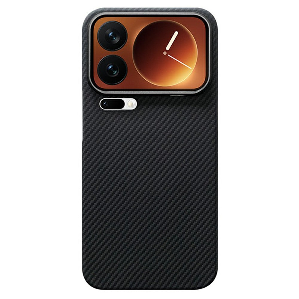 For Xiaomi 17 Pro Magnetic Case Aramid Fiber Phone Cover with Metal Lens Frame